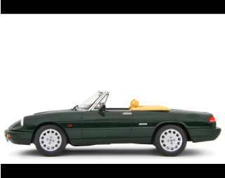 Alfa Romeo Spider 1.6 - 2.0i 1990 Verde Laudoracing 1:18 Resinemodell (Türen, Motorhaube... nicht zu öffnen!)